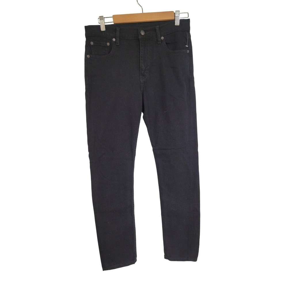 Levi's Womens Black Denim Jeans Slim Fit Size 30x30 Classic Everyday Normcore‎